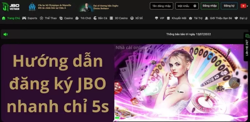 Hướng dẫn đăng ký JBO đơn giản và nhanh chóng từng bước